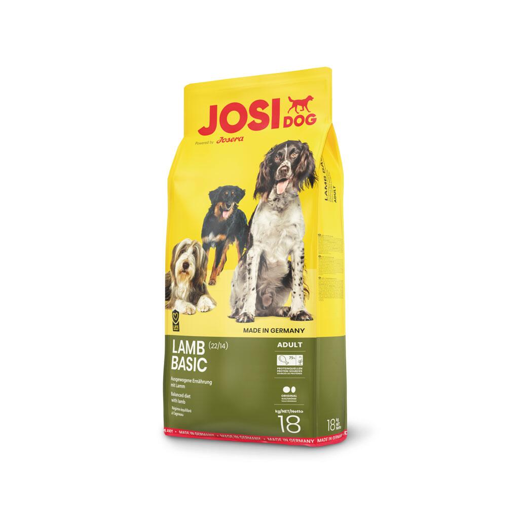 JOSERA Trockenfutter JOSIDOG LAMB BASIC für Hunde 18kg, 40,99