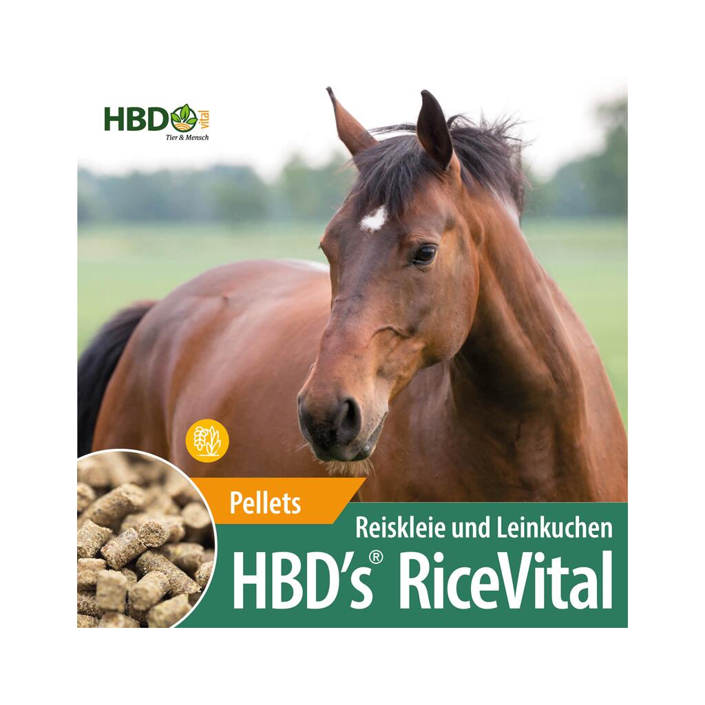 HBDS Futter RICEVITAL für Pferde 10kg