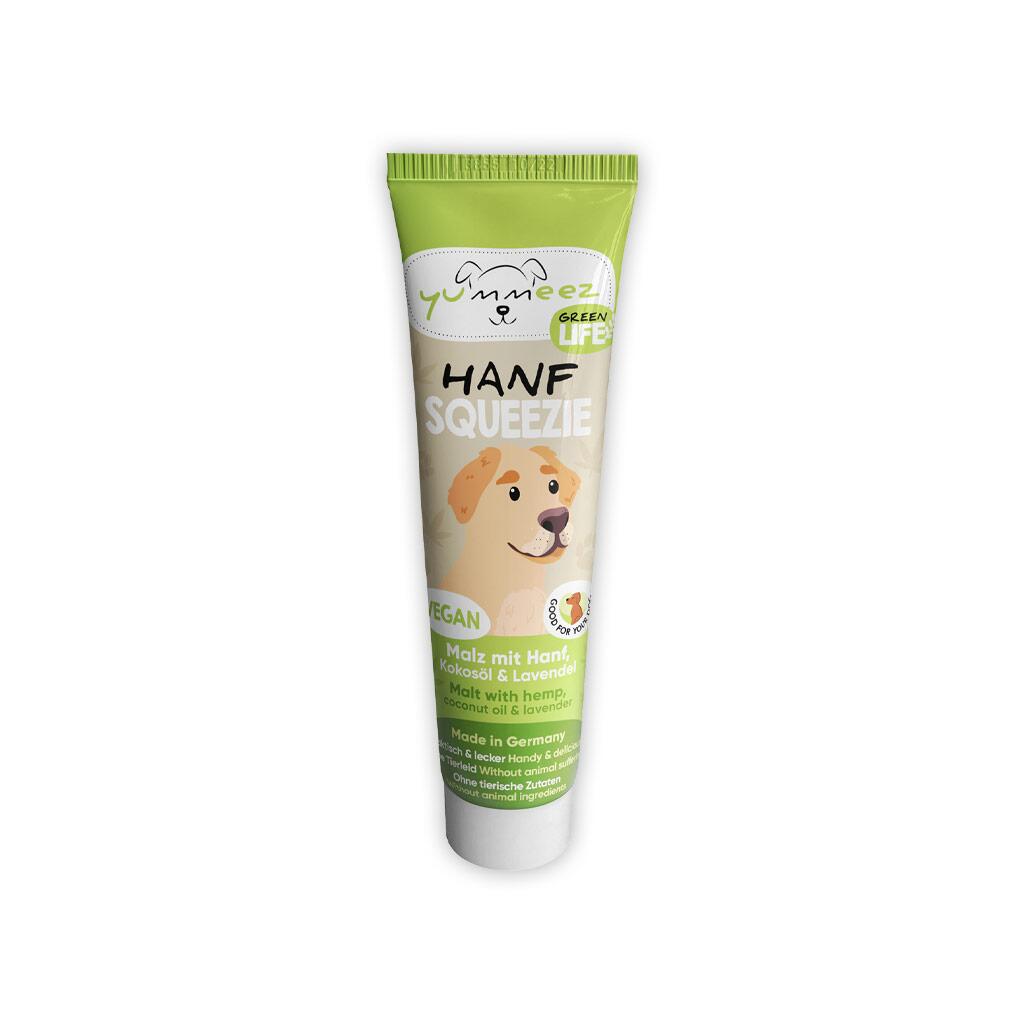 YUMMEEZ GREEN LIFE Leckerli SQUEEZIE HANF für Hunde 100g