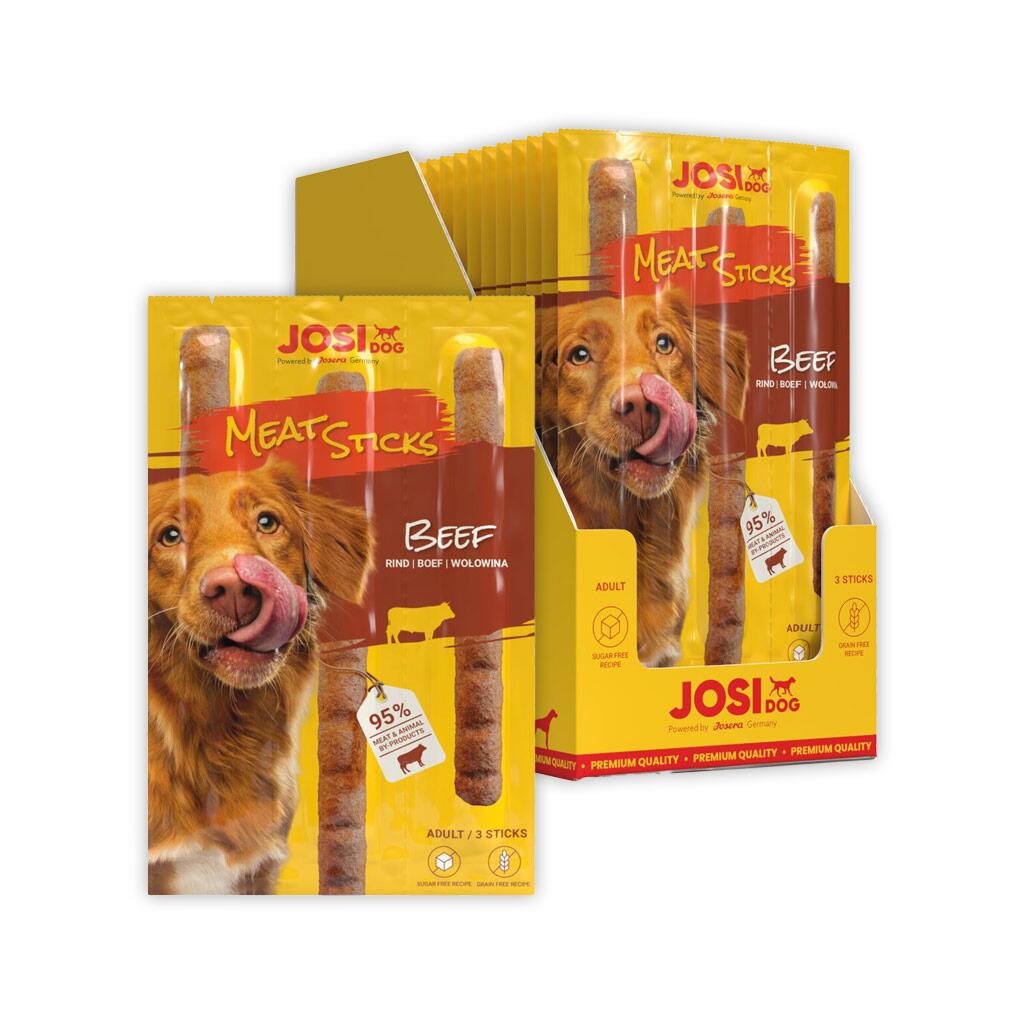 JOSIDOG Leckerli MEAT STICKS BEEF für Hunde