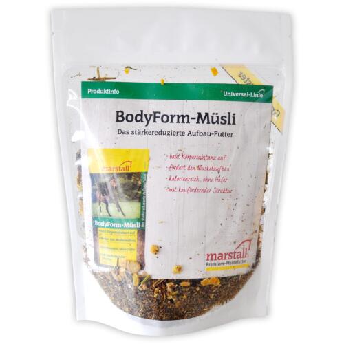 MARSTALL Futter BODYFORM-MÜSLI für Pferde Probe