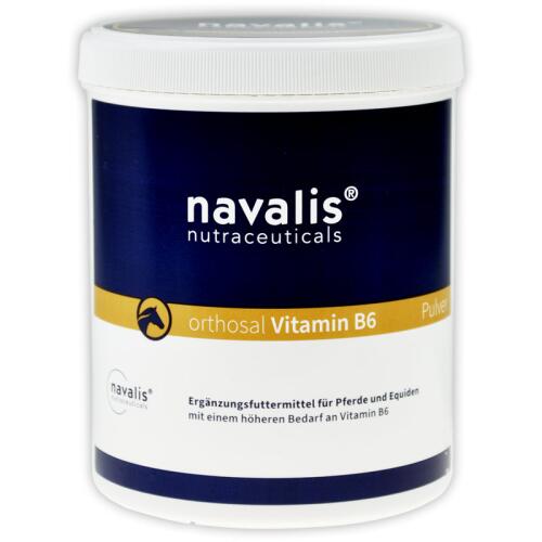 NAVALIS Ergänzungsfutter ORTHOSAL VITAMIN B6 HORSE PULVER für Pferde 500g