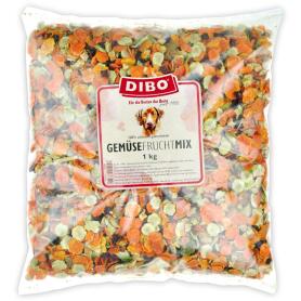 DIBO Ergänzungsfutter GEMÜSE-FRUCHT-MIX für Hunde 1kg