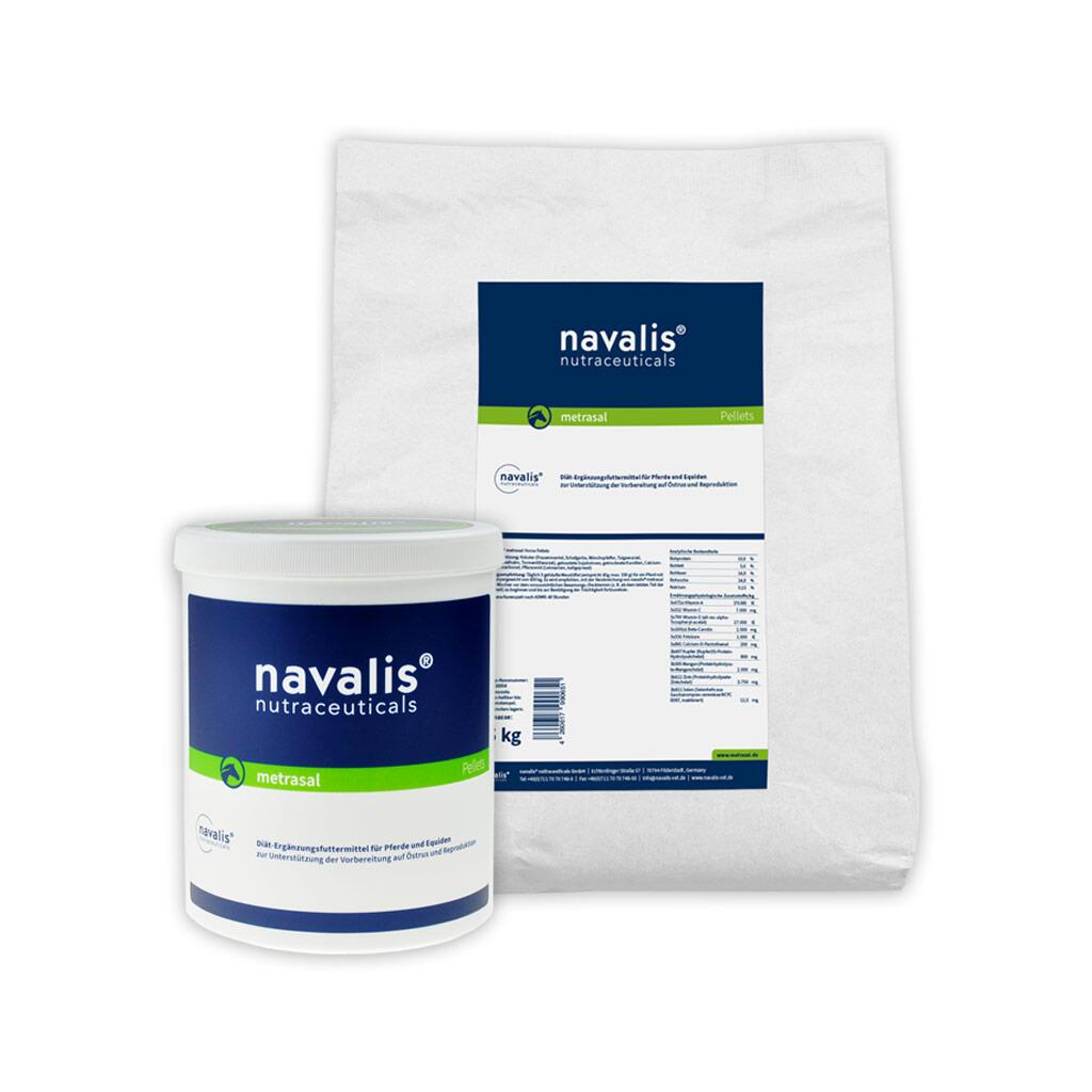 NAVALIS Ergänzungsfutter METRASAL HORSE PELLETS für Pferde