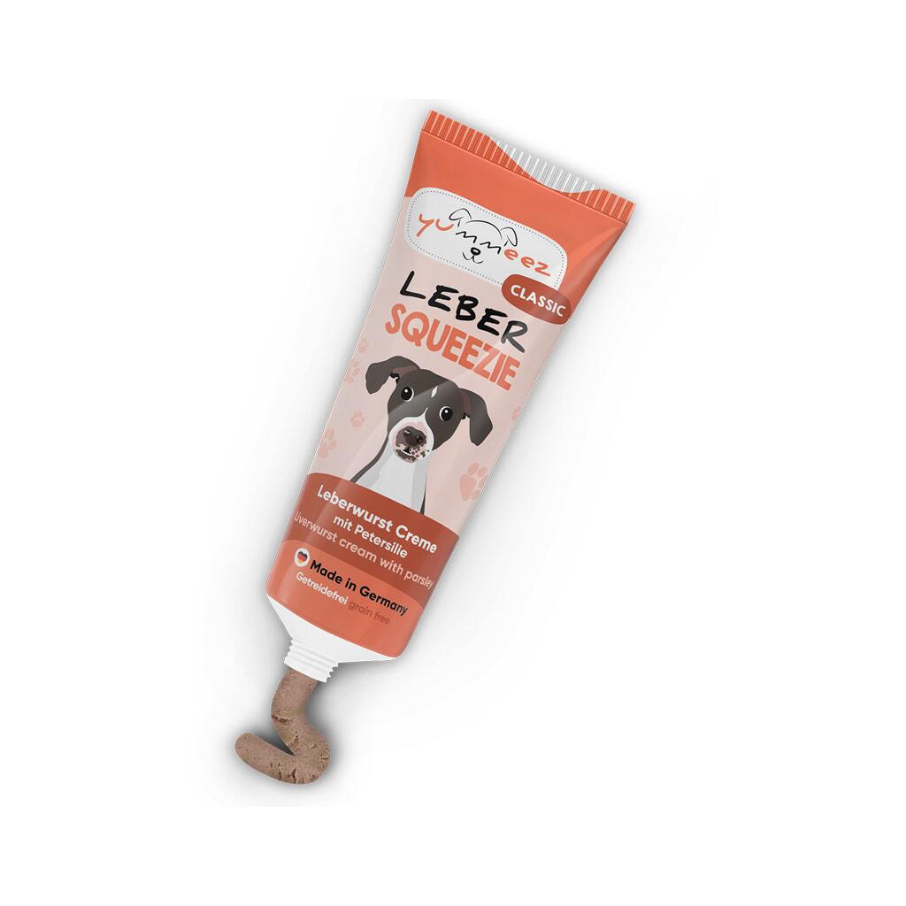 YUMMEEZ CLASSIC Leckerli SQUEEZIE LEBER für Hunde 75g