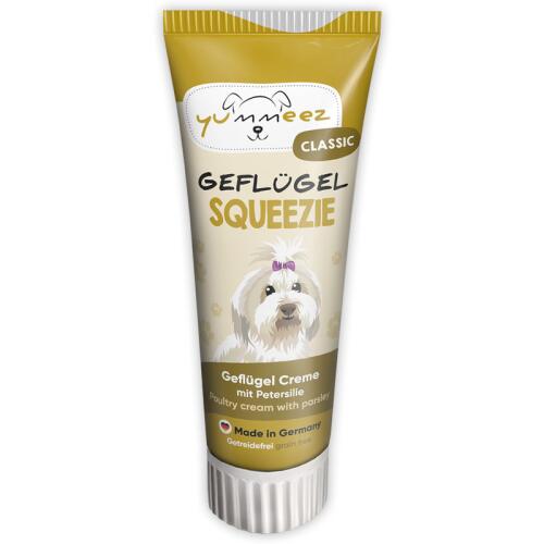 YUMMEEZ CLASSIC Leckerli SQUEEZIE GEFLÜGEL für Hunde 75g