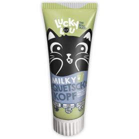 LUCKY LOU Leckerli QUETSCHKOPF MILKY für Katzen 75g