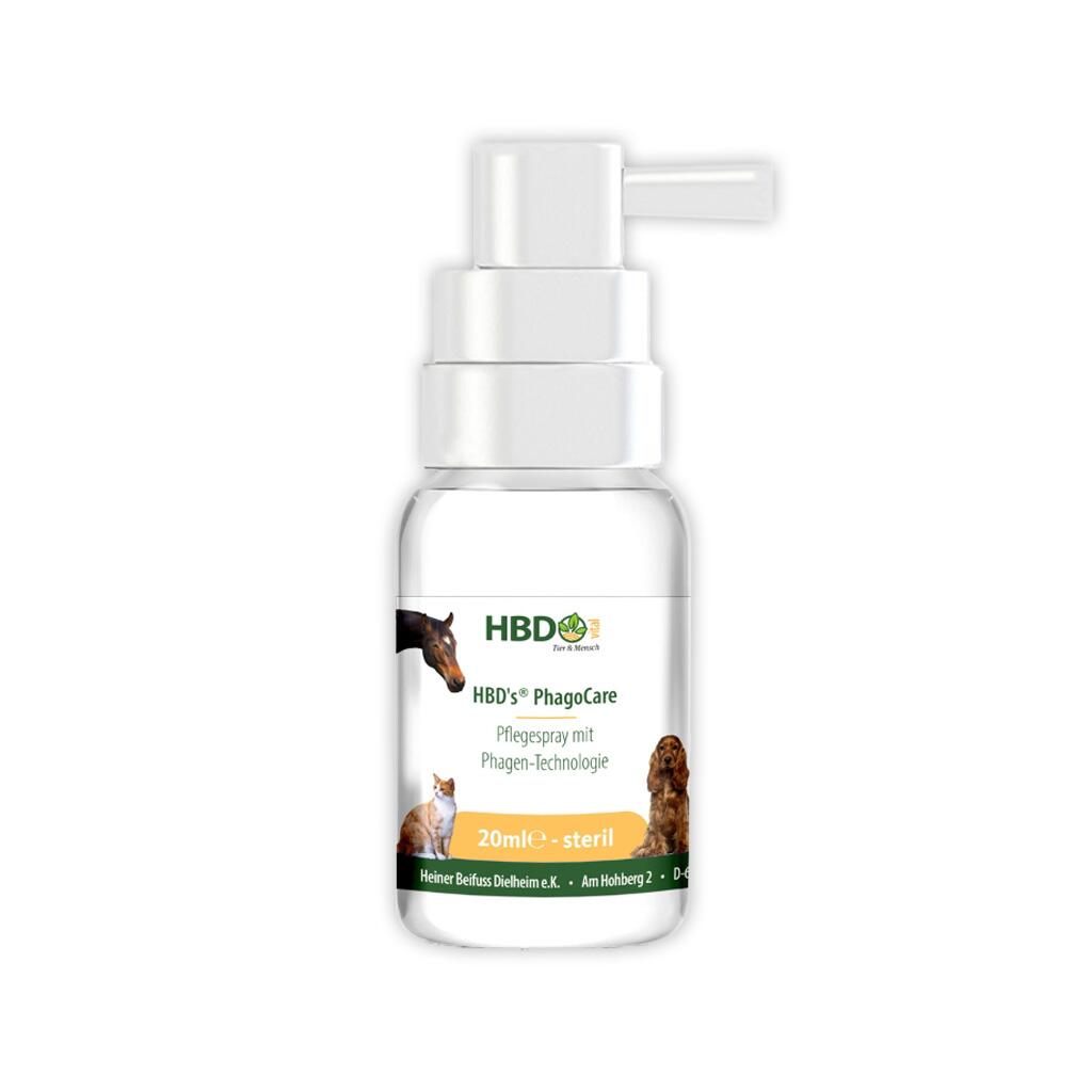 HBDS Pflegemittel PHAGOCARE für Pferde und Hunde 20ml