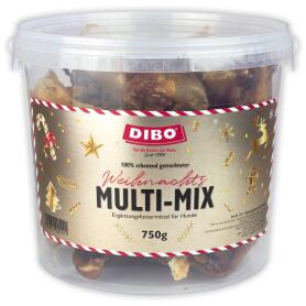 DIBO Leckerli WEIHNACHTS-MULTI-MIX für Hunde 750g