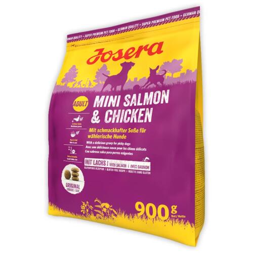 JOSERA Trockenfutter MINI SALMON & CHICKEN für kleine Hunde