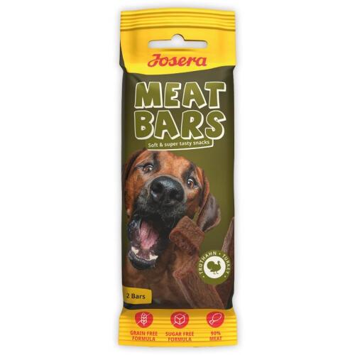 JOSERA Leckerli MEAT BARS TURKEY für Hunde 40g