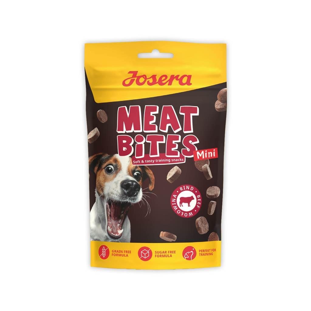 JOSERA Leckerli MEAT BITES MINI BEEF für kleine Hunde 70g