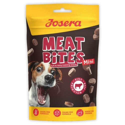 JOSERA Leckerli MEAT BITES MINI BEEF für kleine Hunde 70g