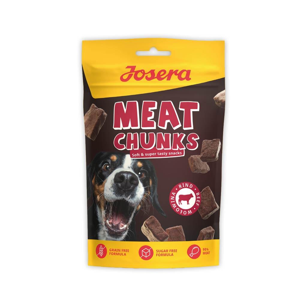 JOSERA Leckerli MEAT CHUNKS BEEF für Hunde 70g