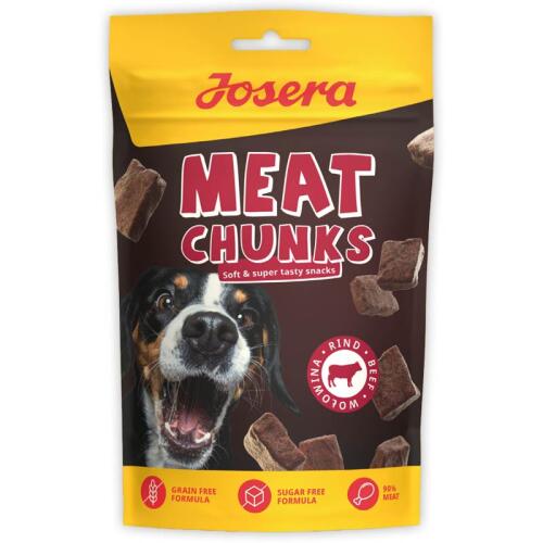 JOSERA Leckerli MEAT CHUNKS BEEF für Hunde 70g