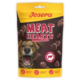 JOSERA Leckerli MEAT HEARTS BEEF für Hunde 70g