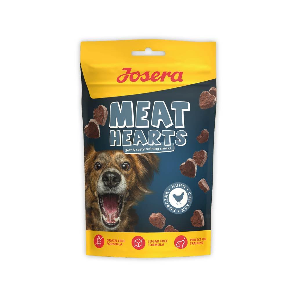 JOSERA Leckerli MEAT HEARTS CHICKEN für Hunde 70g