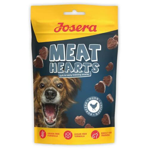 JOSERA Leckerli MEAT HEARTS CHICKEN für Hunde 70g