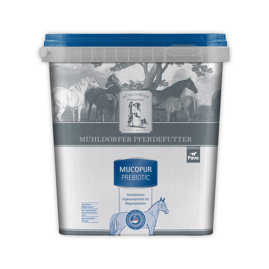 MÜHLDORFER Ergänzungsfutter MUCOPUR PREBIOTIC für Pferde 2kg