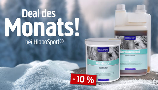 HippoSport Deal des Monats NervBloxx Pulver und Liquid 10%