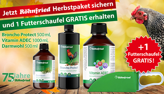 Röhnfried Herbstaktion für Hühner